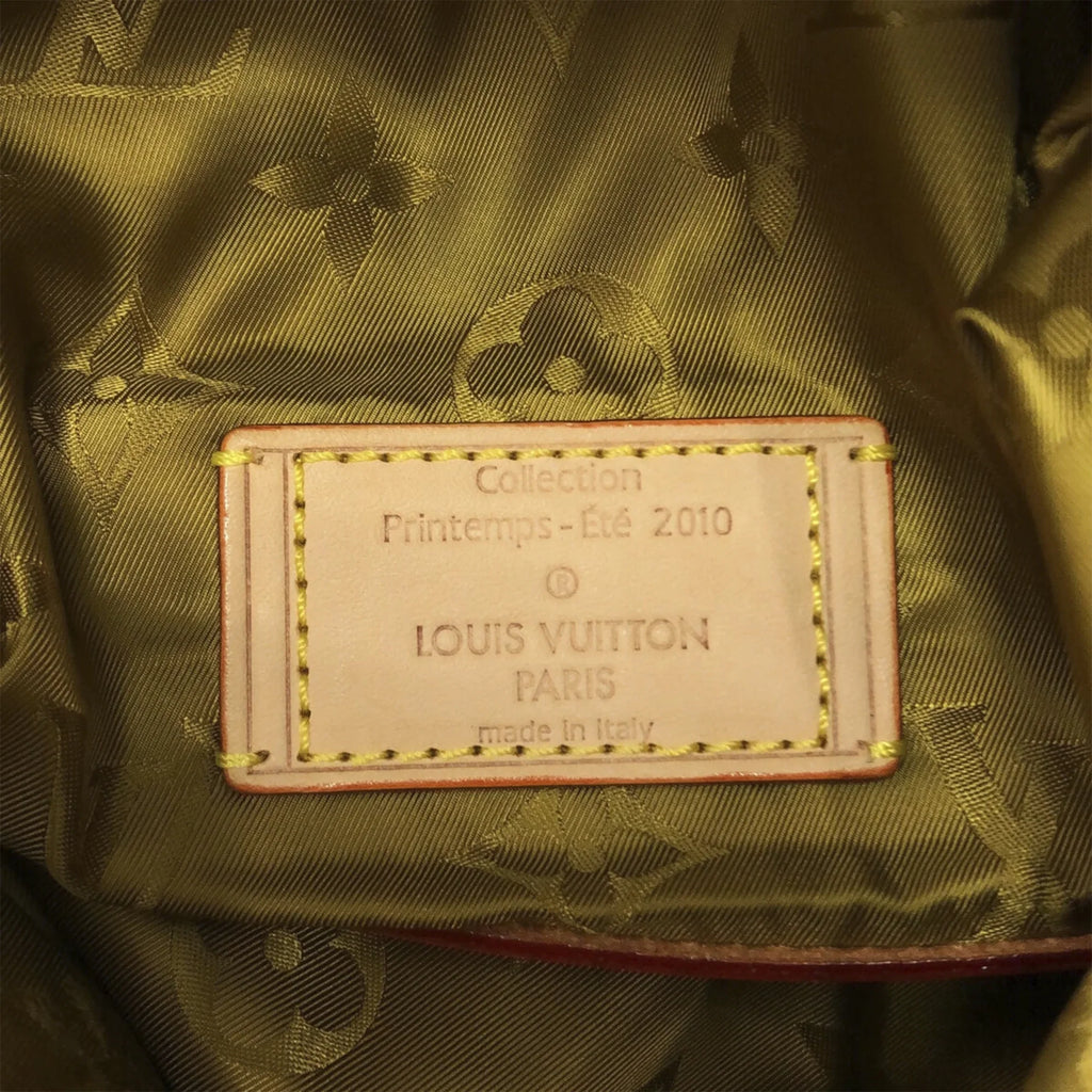 Leather Bag Authenticated Brown Louis Besace Vuitton Unisex WeekenderBag Patent Travel Bag Pre-Owned Raindrop