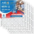 1200 Comparable MPR Filter Pleated Conditioner 6 Filters 11 to FILTERS MPR Filter 21.5x23.5x1 AIR. Air & Electrostatic Air MERV HVAC Made by 7 21.5x23.5x1 CLEAN USA AIRX 1000, FPR WICKED Furnace Pack