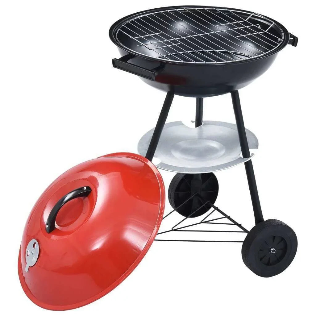 CB21707 Grill OnlineGymShop BBQ in. Charcoal Portable 29.5