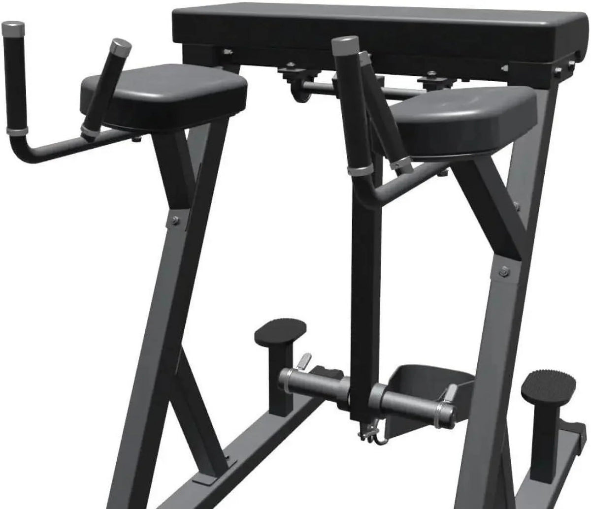 Reverse Hyperextension Steel Glutes | and Machine Loaded Made Fitness Hamstrings Plate | of Machine | Back, Target Your Gronk Gauge Lower 11