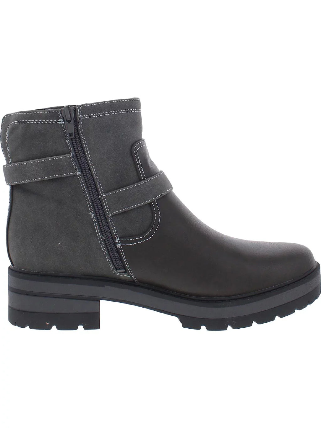 Buckle Naturalizer Womens SOUL Boots Leather North Ankle Faux