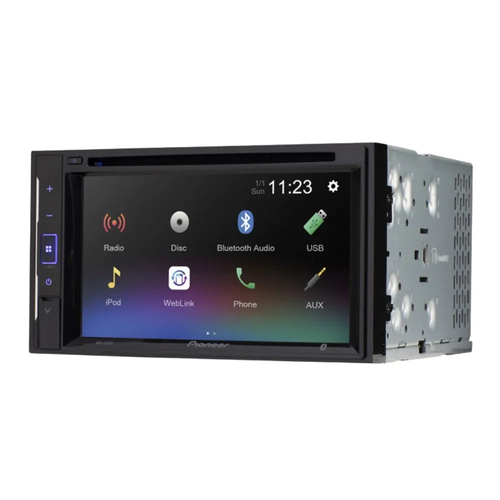 Car WVGA 6.2" Digital Media Frontier with Touchscreen 2005-2007 Stereo Kit/in-Dash Receiver AM/FM Pioneer KIT4898 DVD/CD Bluetooth/Backup Nissan Camera/Installation W/ for Double Bundle DIN