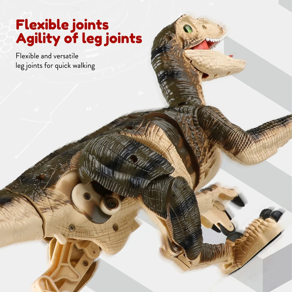 up Head, Toys Shaking Kids Dinosaur Eyes, 3-12 Sounds, Control for Years Dinosaur Light Toy Walking Gift Roaring 3D Remote Age with
