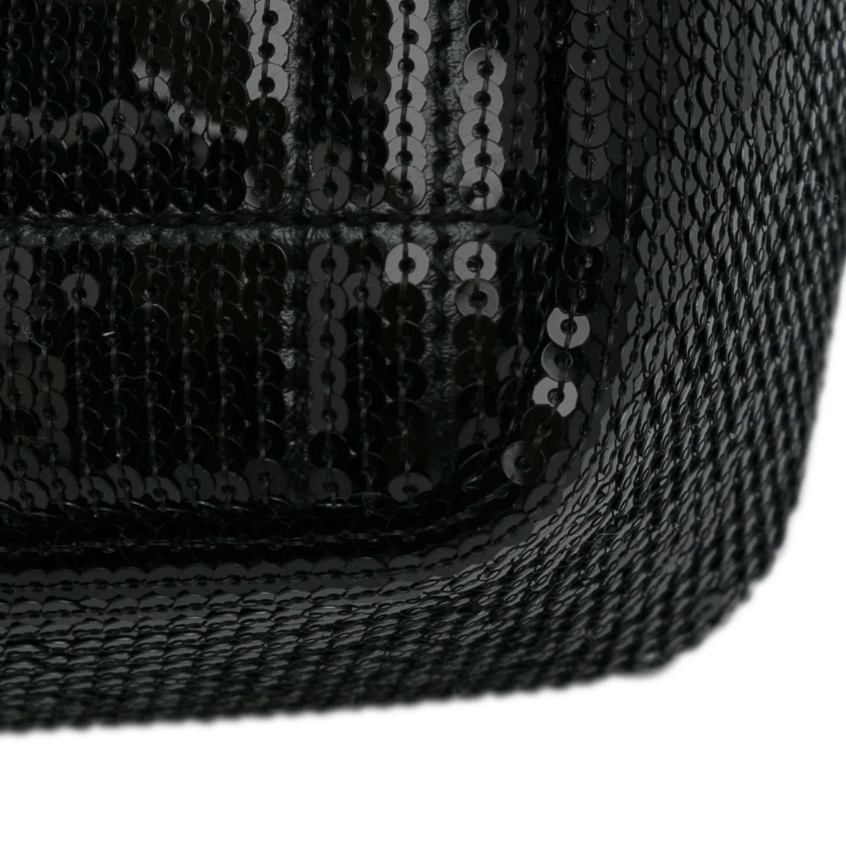 Bag Crossbody Sequin Burberry (Good) Calf Bag Leather Pre-Owned Black Unisex Authenticated Small Lola