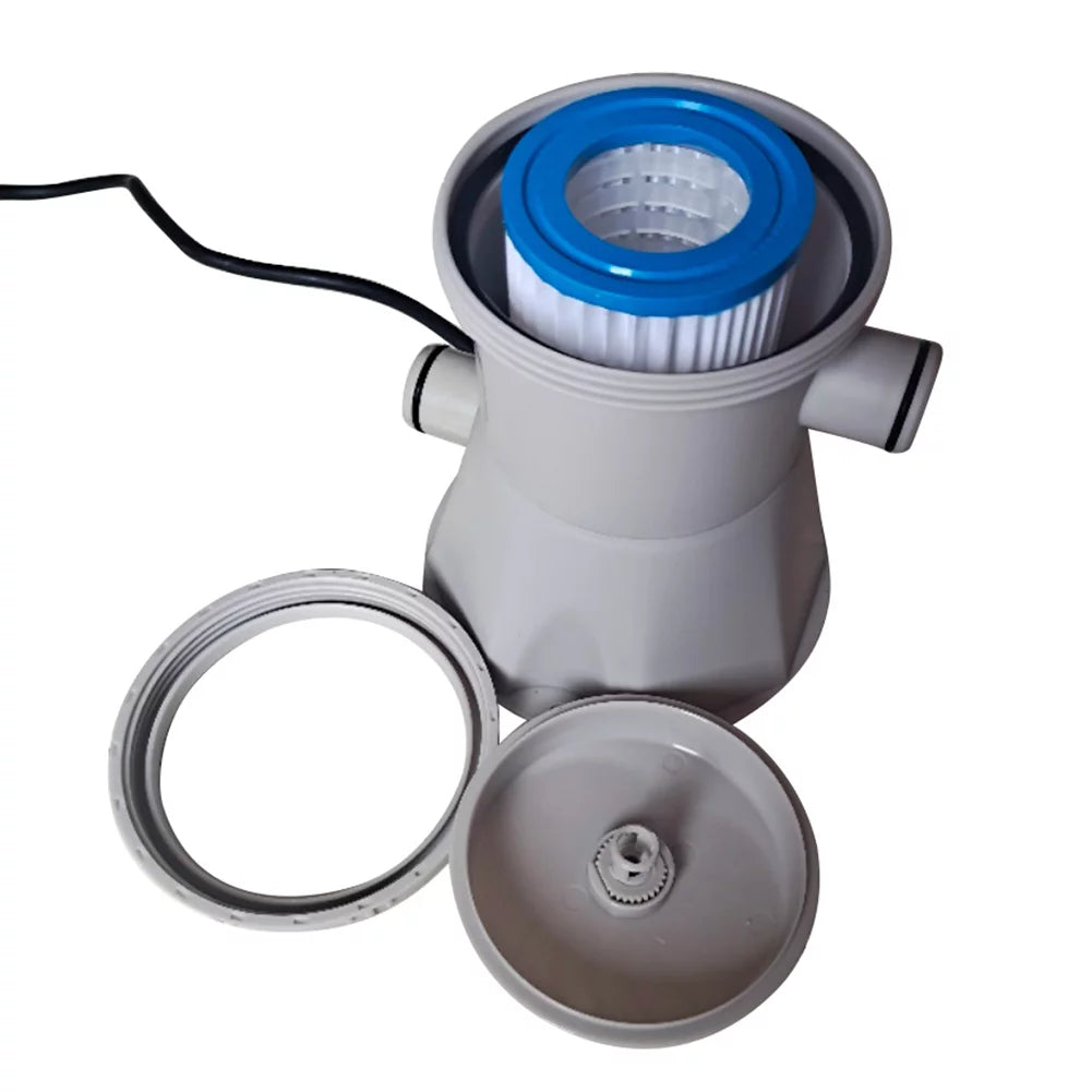 BeQeuewll Swimming Pump for Electric Filter Cartridge Cleaning Pool Pool