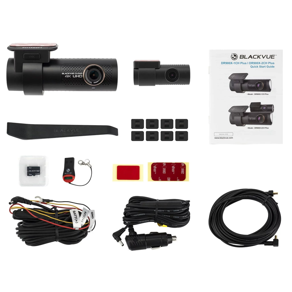 with (Refurbished) lb Cloud 64GB Card Dashcam microSD DR900X-2CH BlackVue Restored 1.5 Plus