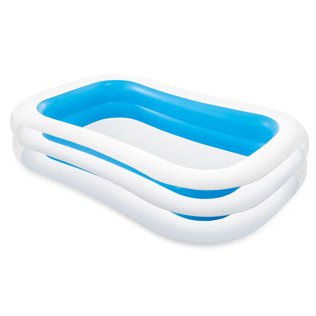 Swim Center Splash x with & Blue 8.5' White Play Intex Kool 5.75' Center,