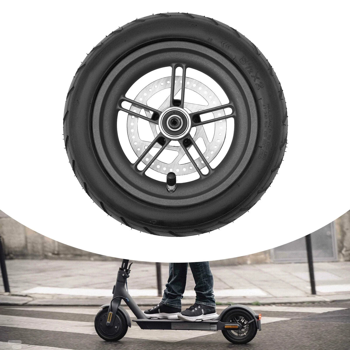Scooter Xiaomi For Electric 10 Rear Inch Tyre 10X2.125 M365 Wheel Tire Solid
