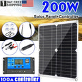 outdoor charge light panel 200W camping charger emergency solar source car home solar MDHAND kit with controller