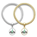 Intense Bangle Notes Jewelry Bracelet Lover Rock Couple High Roll Pendant Chain