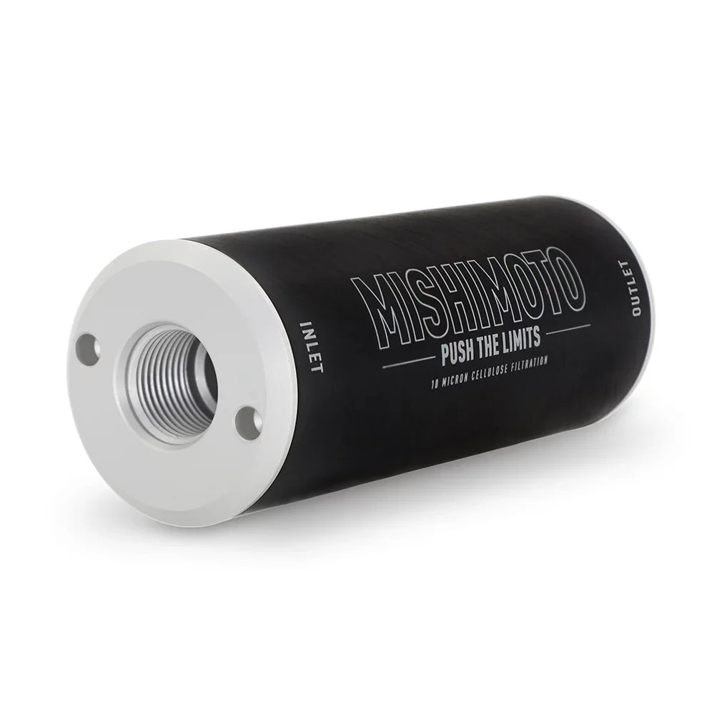 Mishimoto Insert Fuel High-Performance 10-Micron Slim, Cellulose Filter, -10AN
