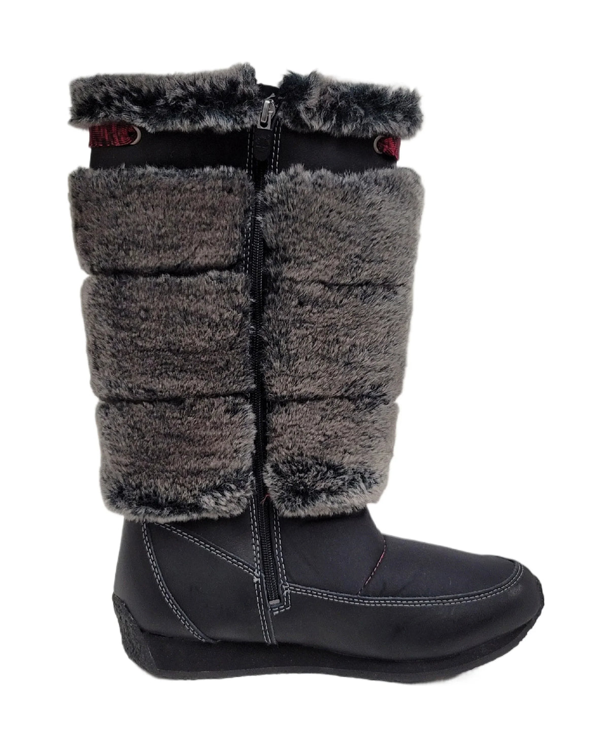 Junior Boot Big Medium Timberland 4.5 US 59994 Tall Winterberry Black Fur Kid size