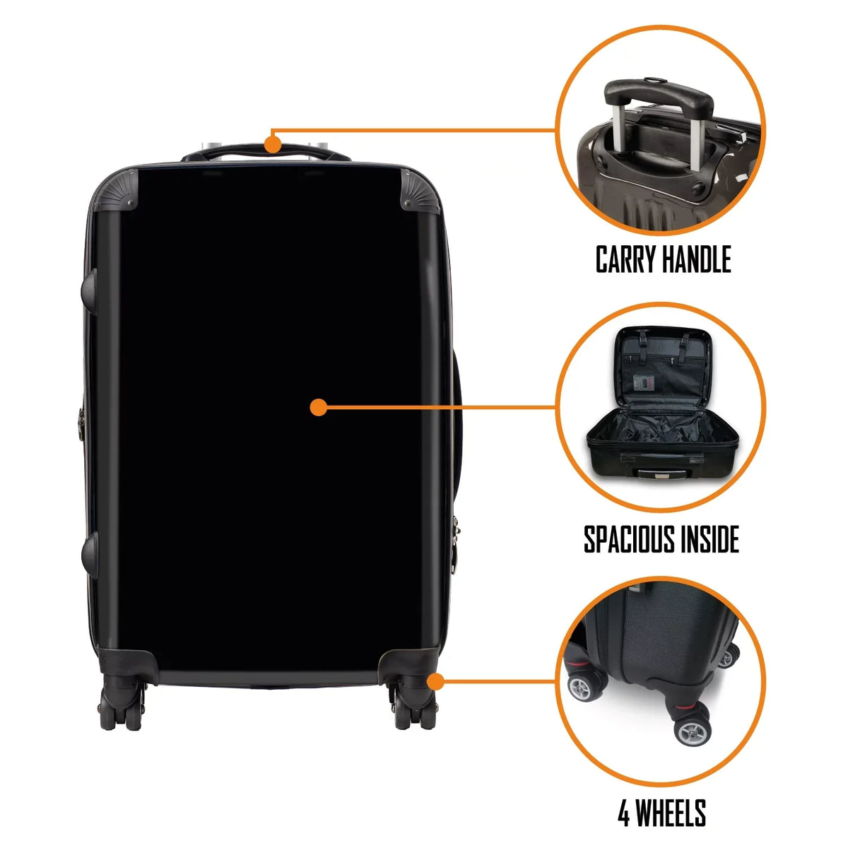 Pink Tour Rocksax By Official Luggage/Suitcase Carry-On Floyd Wall Rocksax Unisex - Series 52L The -