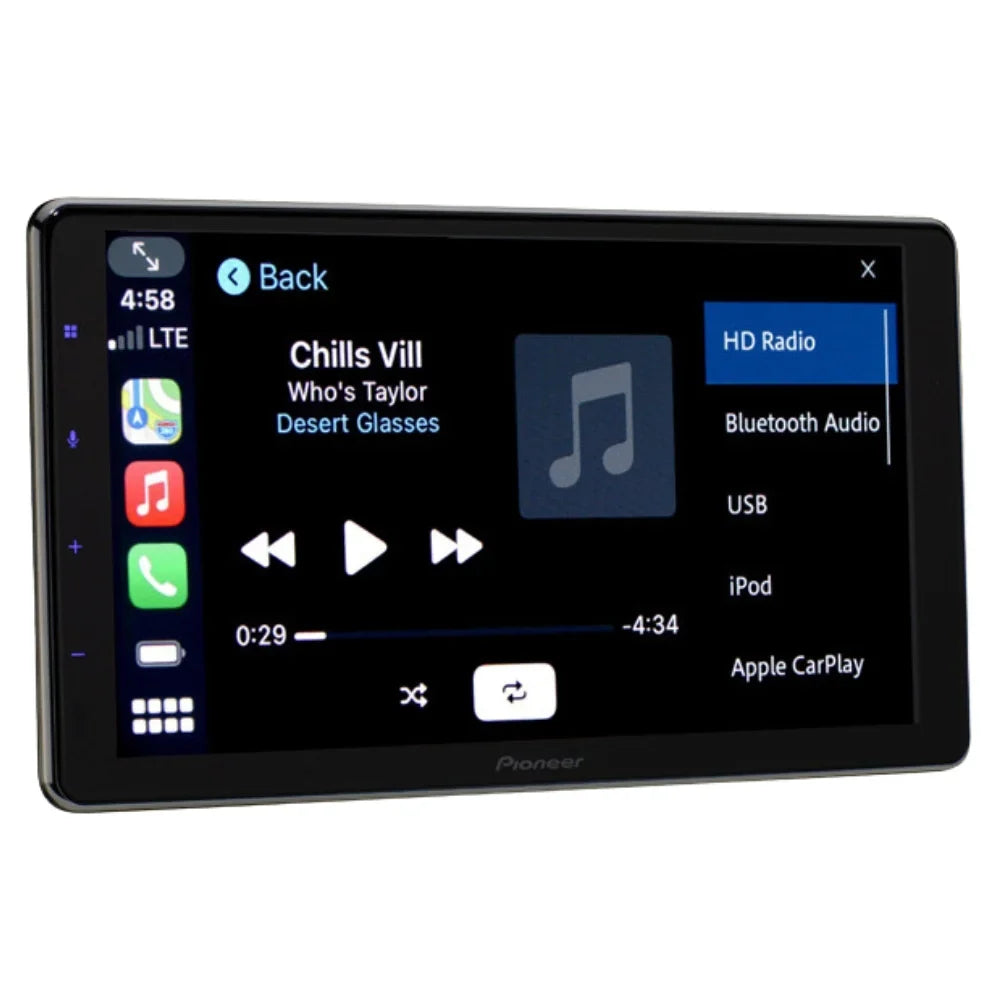 9" New Pioneer & Camera Multimedia Bluetooth w/ DMH-WT7600NEX Receiver Bullet