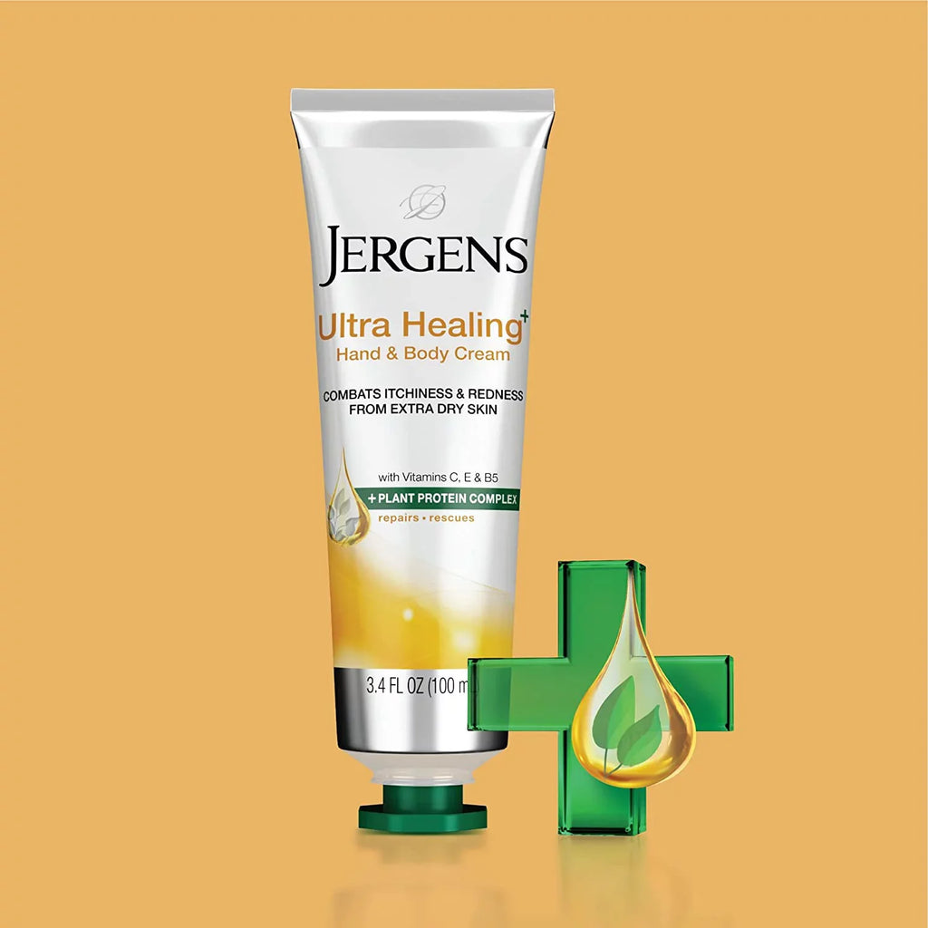 3 Dry Skin Ultra Extra 3.4 oz Pack Moisturizer Jergens Healing