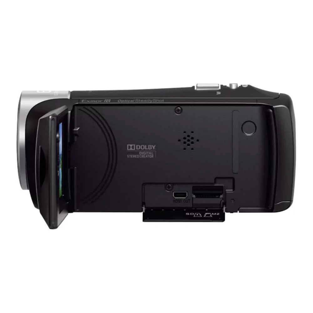 Card HD microSD Sony Accessory and Camcorder Bundle Handycam (Black) with 32GB