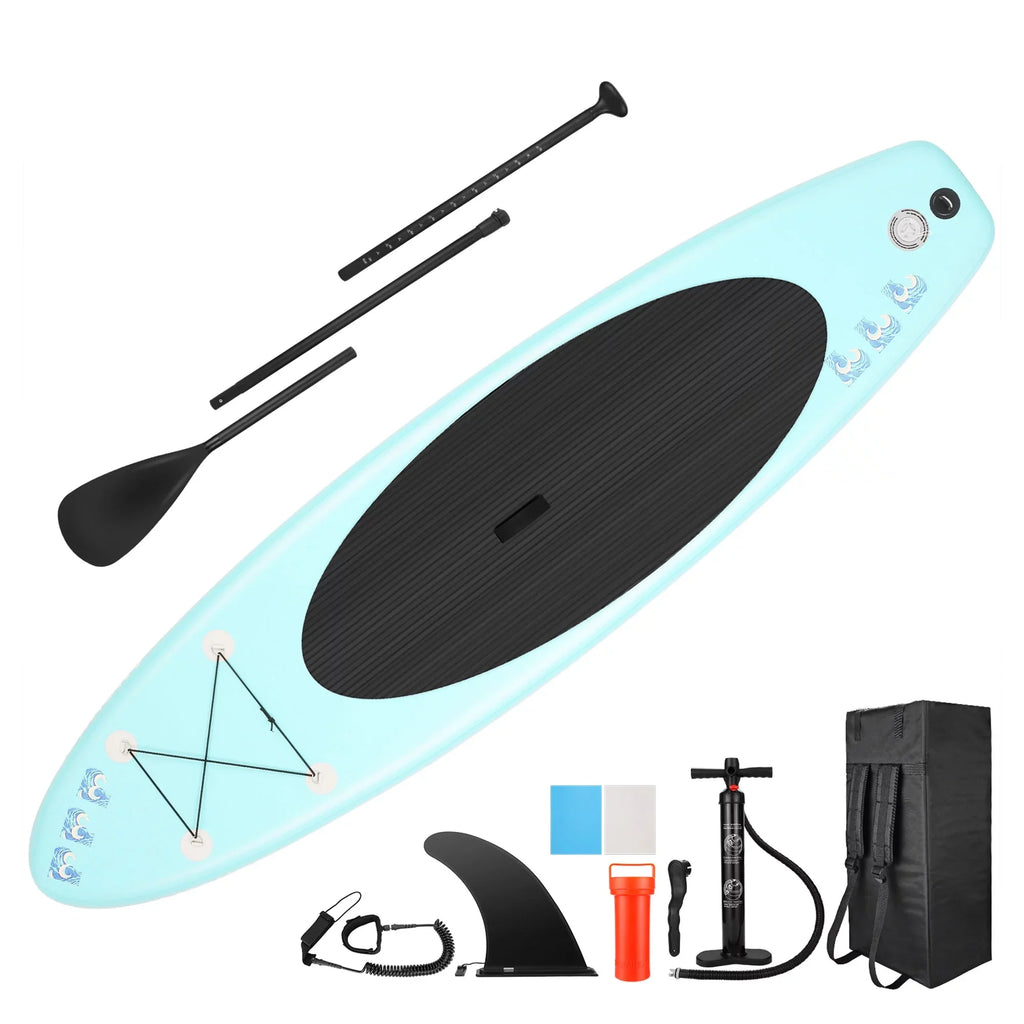Board Blue Accessories, Up Paddle with Ancheer Inflatable Stand Lake iSUP