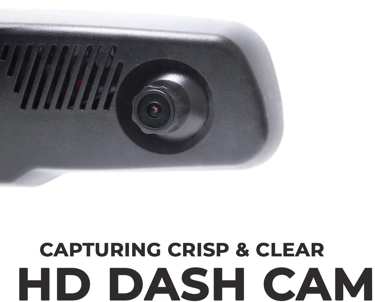 '- with Master for Dual Rear Safety Backup Cam LCD DVR View and Camera Dash Mirror HD Security + Camera Fit 4" Vehicle Universal Tailgaters Universal Enhanced