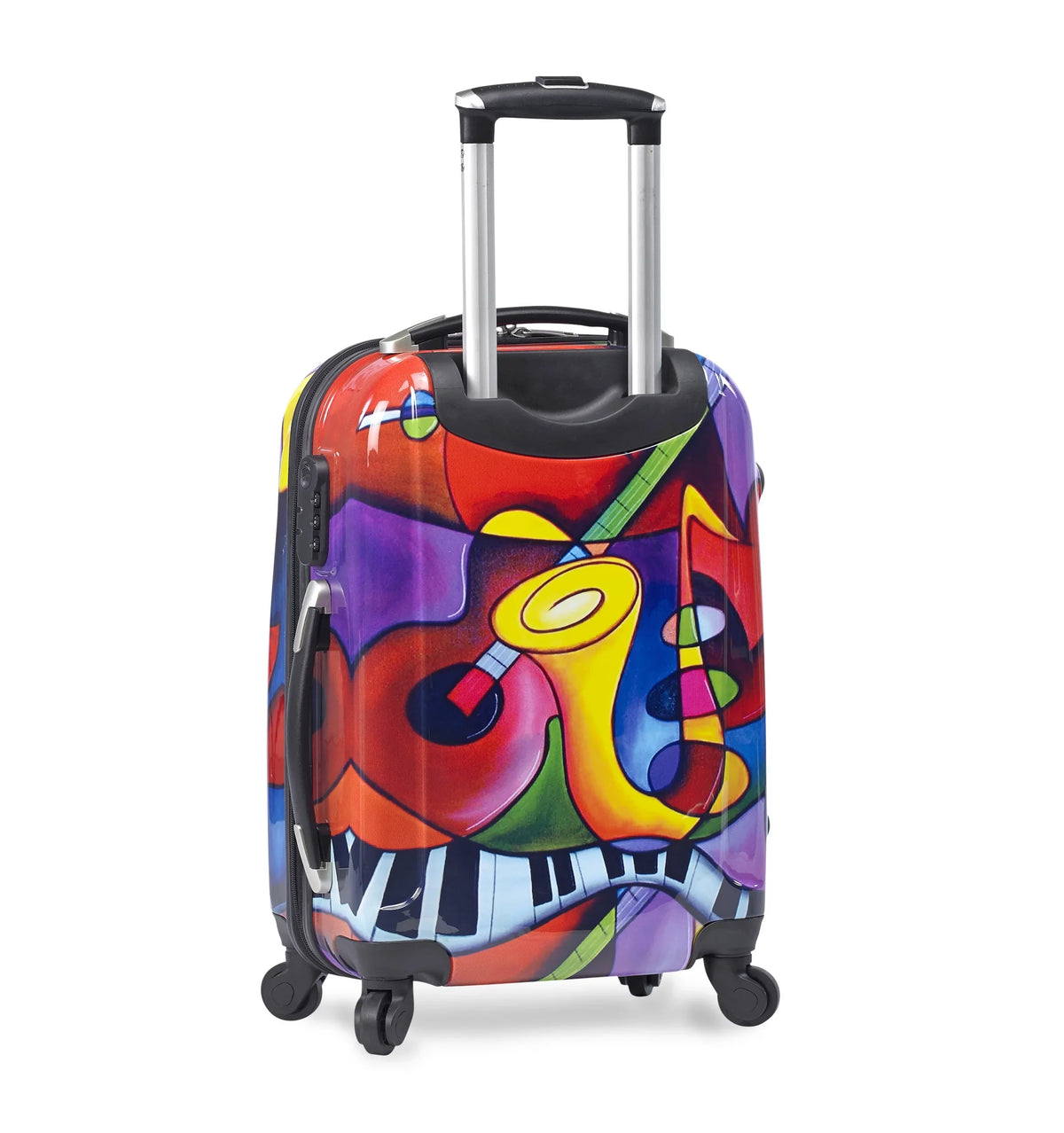 Spinner 3-Piece Lightweight Hardside Dejuno Set Luggage Upright Jazz -