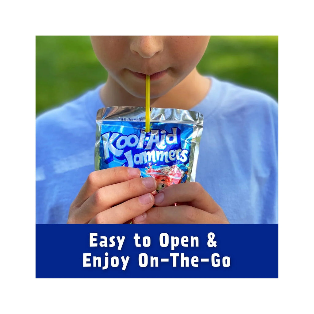Drink, Kool-Aid Jammers Raspberry Blue of (Pack Fruit 6)