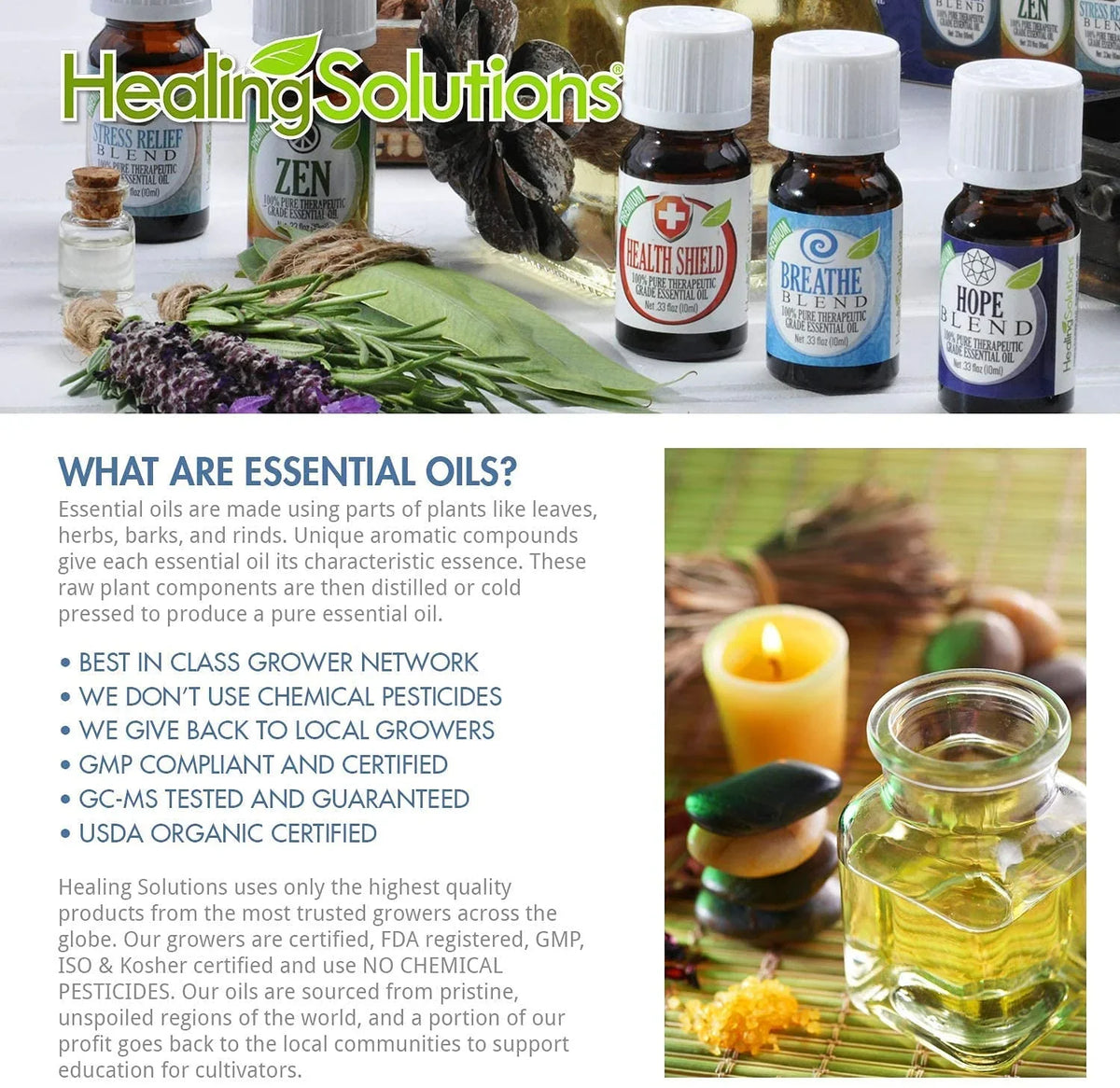 Blend Breathe Grade Pure Essential Oil 100% Oil 30ml Therapeutic - Breathe Blend -