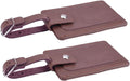 Luxury Snap (Brown) & 2 Set Closure s Leather Luggage Bag Premium Pieces Executive With