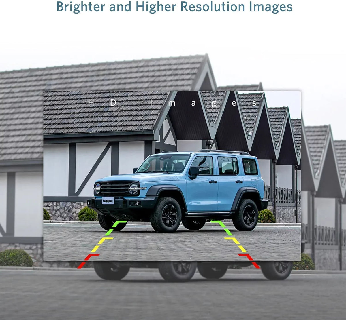 Monitor for Reverse Camera Installation, Back Supports Wireless True Truck, Systems Camera Wireless for DIY for Solar 5" Up HD RV 2 Camera Backup Car/Trailer/Pickup/Mini SunGo2
