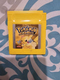 Tested Color Boy Version Pokemon Yellow Game Nintendo