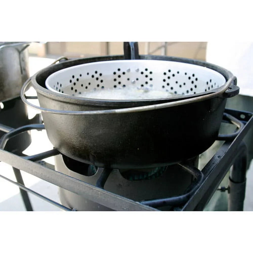 Camp Iron Cast Pot Seasoned Chef (Set)