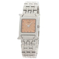 Hermes Watch HH1.210 Pre-Owned Wristwatch HERMES Steel/SS Stainless (Good) Ladies H