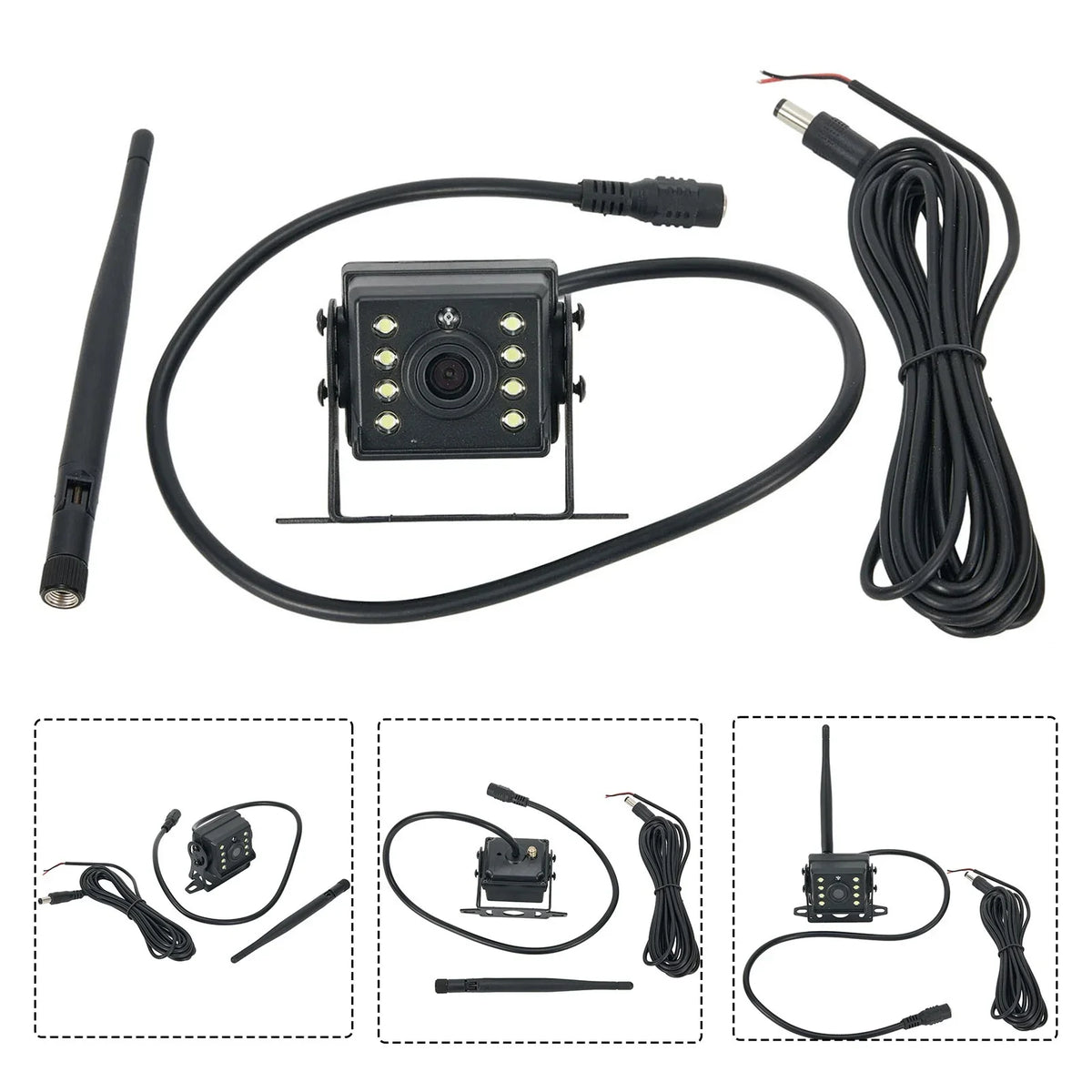 Bus shockproof Reversing RV View Rear Trailer WIFI Camper Wireless Camera Truck