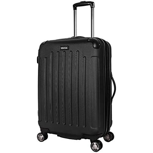 Reaction inch Renegade Spinner 8-Wheel Black, 24” Checked-Size Luggage, Kenneth Expandable Cole Hardside Lightweight