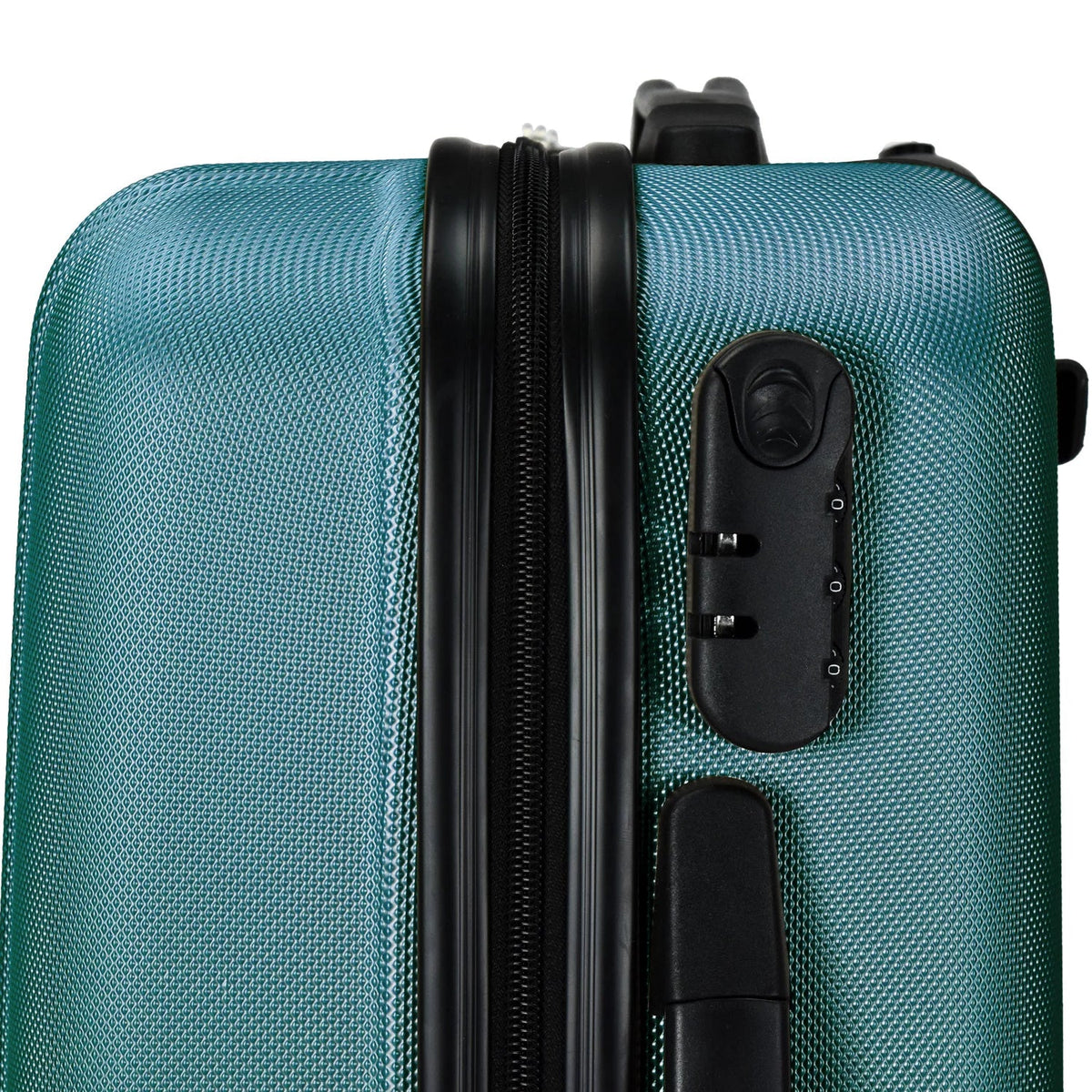 Omni Hardside Elite Teal Spinner Luggage 3-Piece Set, Luggage
