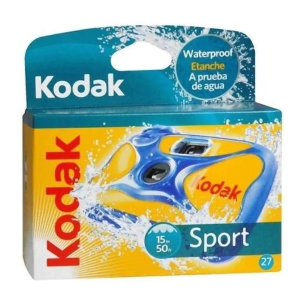 Camera Kodak Single-Use 27-Exposure with Film Speed Sport Underwater (2-Pk) 800