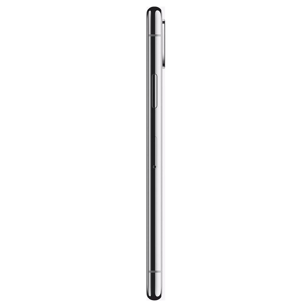 '- Apple T-Mobile 256GB, Silver iPhone (Refurbished) X Restored Unlocked
