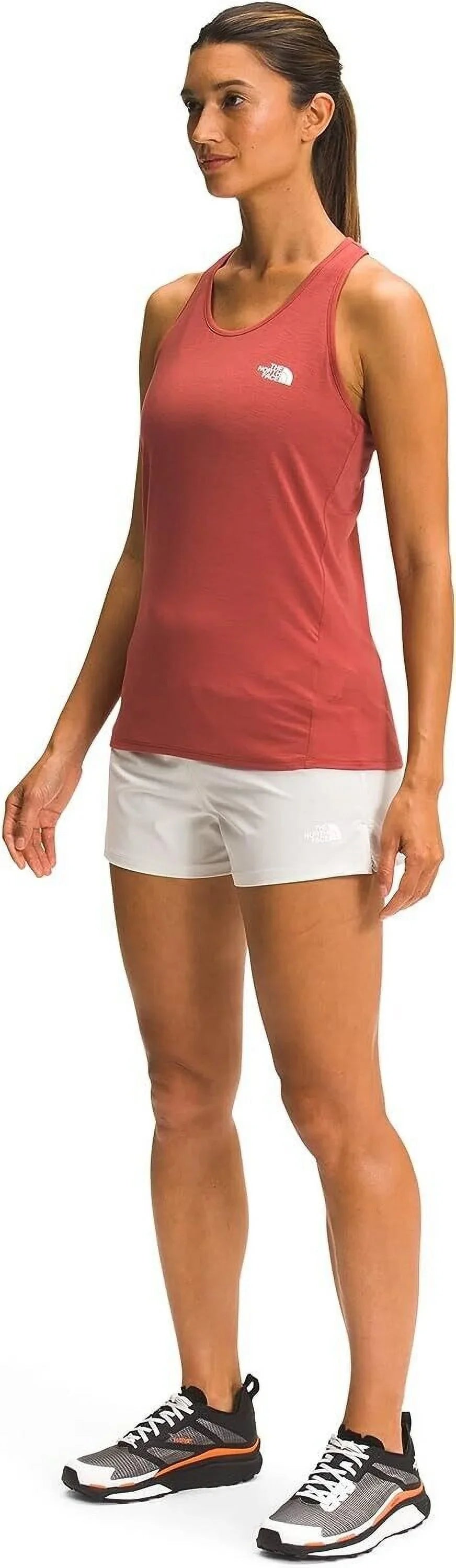 Size Red Women's THE FACE Spice Performance Wander Tank, NORTH Tandoori XXL