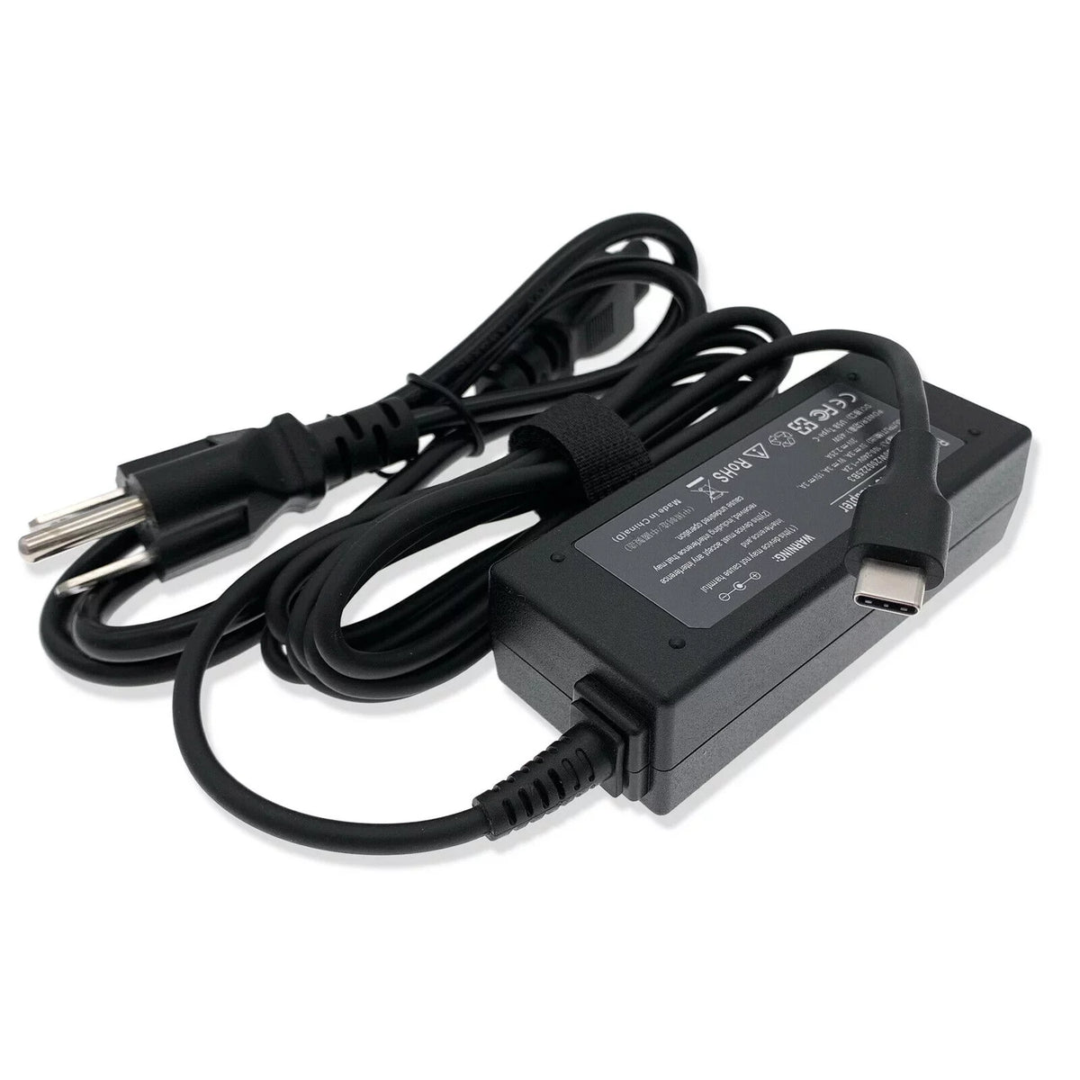 Charger USB-C Adapter Cord Dell 7390 XPS AC Laptop P82G003 For 2-in-1 45W 13