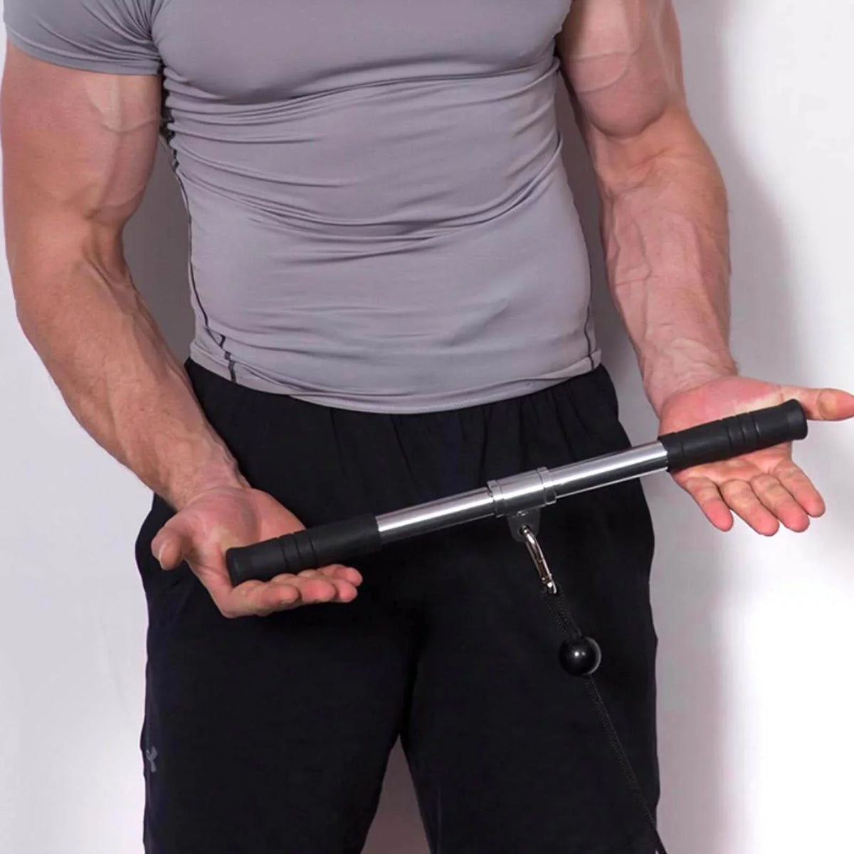 Machine Cable Training Muscle Down Pulldown Bar Pull Bar Attachment for LAT