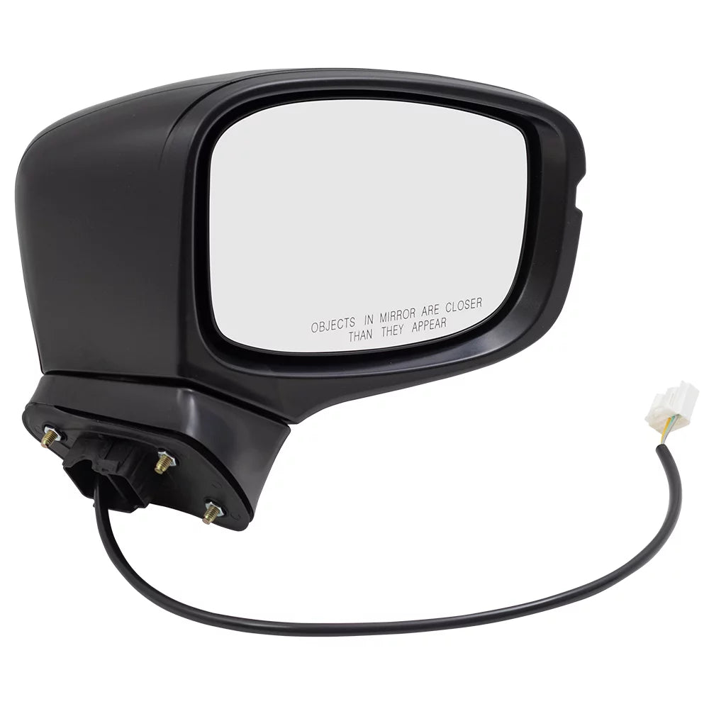 Door Dimming-Side Replacement Textured Brock Folding Without Assembly Black Power Mirror Heat-Signal-Memory-Auto Aftermarket Right Camera Passenger Manual View