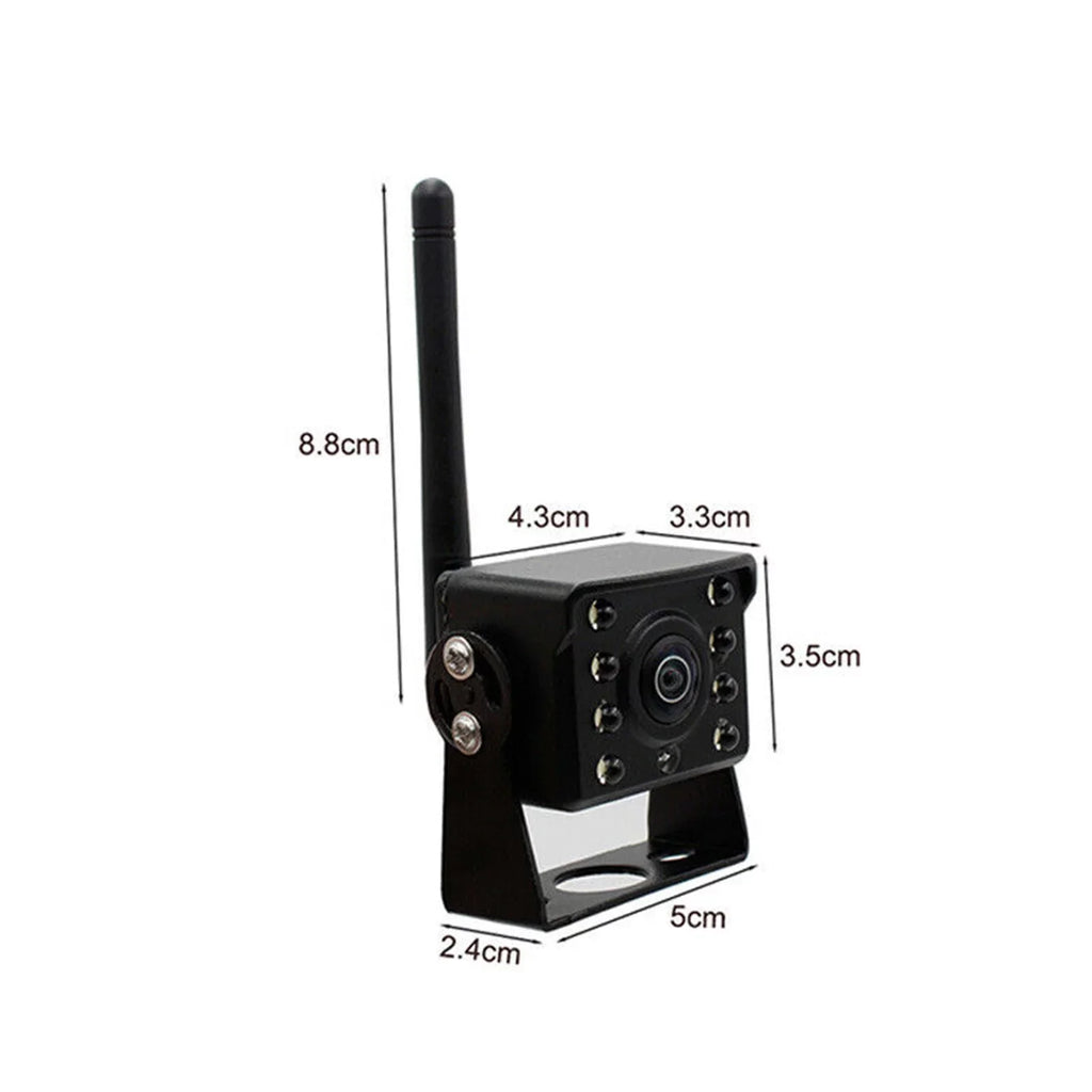 Meterk Vision Backup Wireless WiFi Night Car IP67 Reversing View Truck Rear Reverse LED Camera Monitor Camera, Waterproof Automobile Wireless ~36V Bus