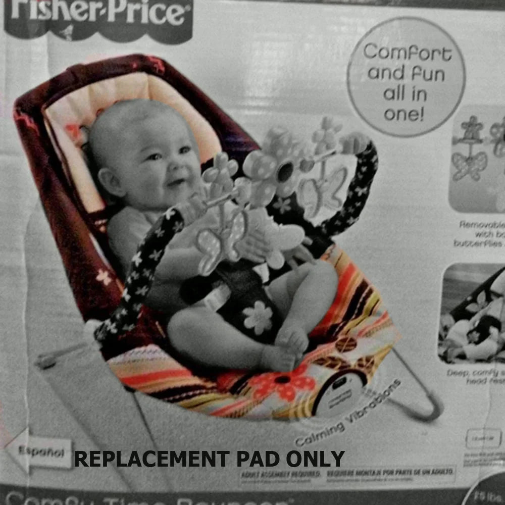 Pad Comfy Time Bouncer Fisher-Price Replacement - Garden