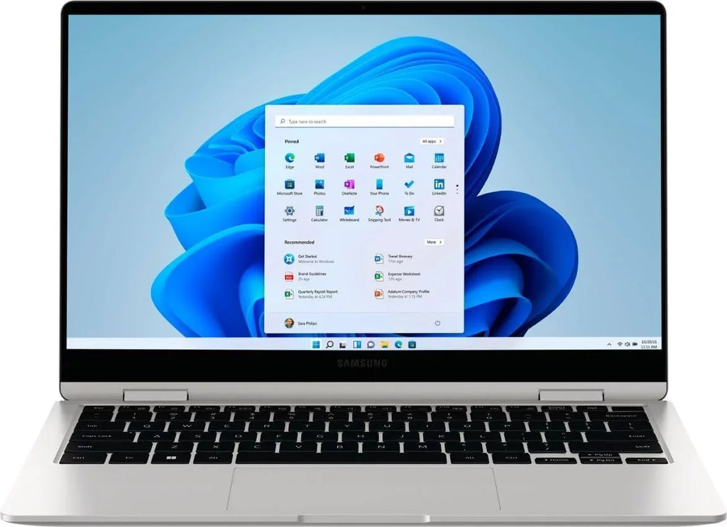 Galaxy Open Book2 Core 13.3" (256GB) Box SAMSUNG 360 Silver Intel i5,