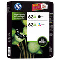 Combo & Cartridge 62XL HP Black Ink Color Ink