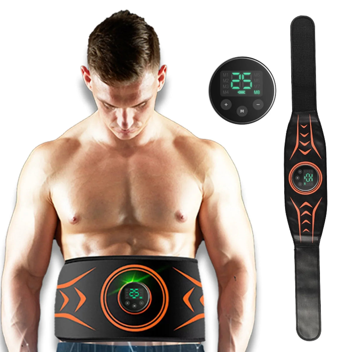 Slimming Fitness Belt Toning Dcenta Trainer Abs for Abdomen Belt Massaging Workout Abdominal Equipment Electric