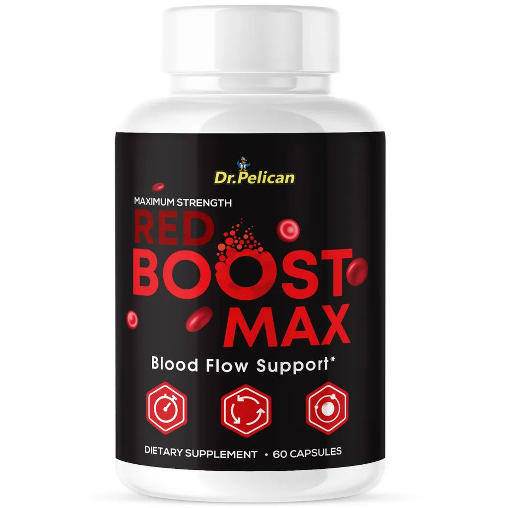 Boost Blood Red Support Dr. Pelican - 60 Max- Capsules-