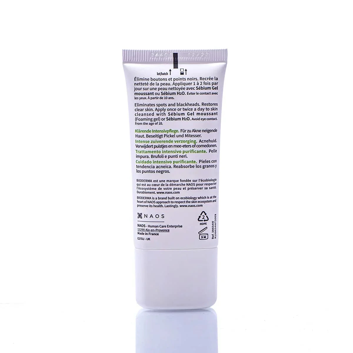 Intense Purifying Global Bioderma Sebium Skin Acne-Prone Cream 30ml