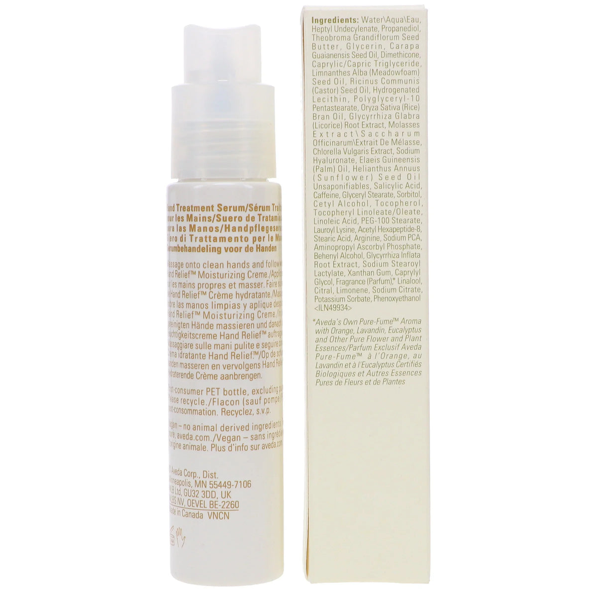 Aveda Night Renewal ml Hand Hand Serum Care Renewal Relief 45