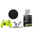 Console Volt with Cleaning Microsoft Controller 512GB S Xbox Battery/Charge Cable Bundle Microfiber - Wireless Series - Cloth Digital Electric Powerpack with Extra