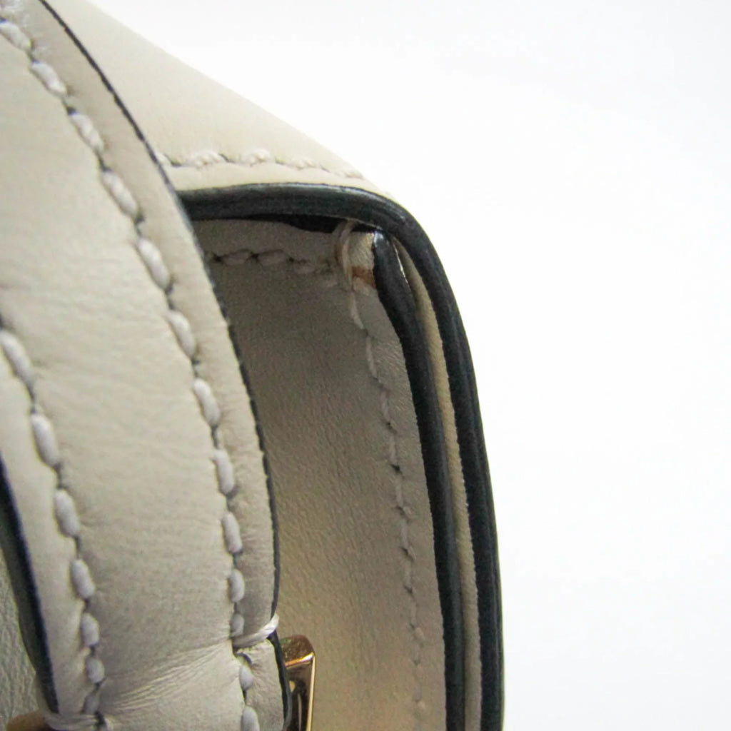 Beige Leather Women,Men Valentino Shoulder Bag Pre-Owned Light Garavani (Good)