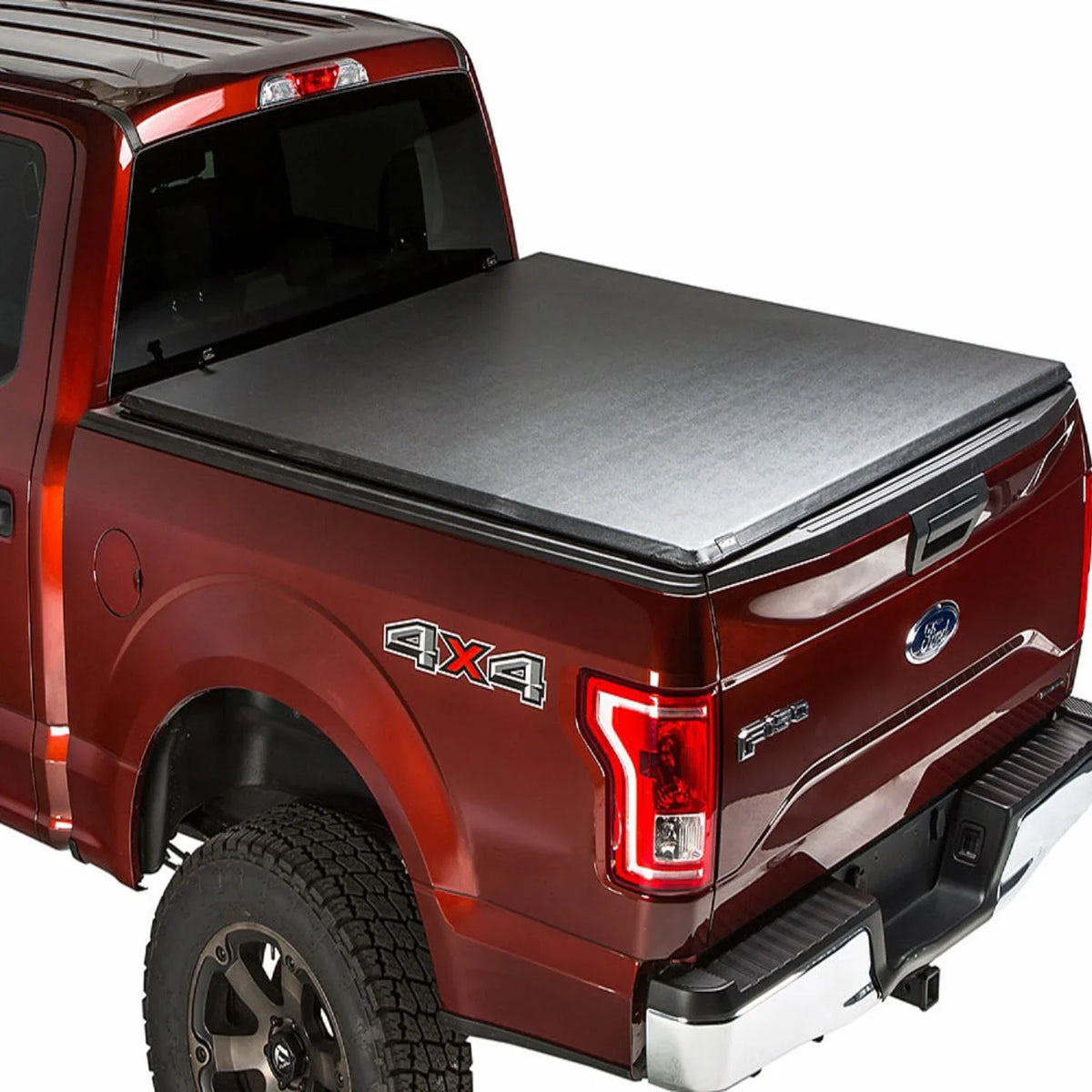 Vinyl Tundra 5.5 Truck w/o System Compatible Bed with Hybrid Toyota Deck Cover Bed Folding 2014-2018 Gator Hard Ft Tonneau